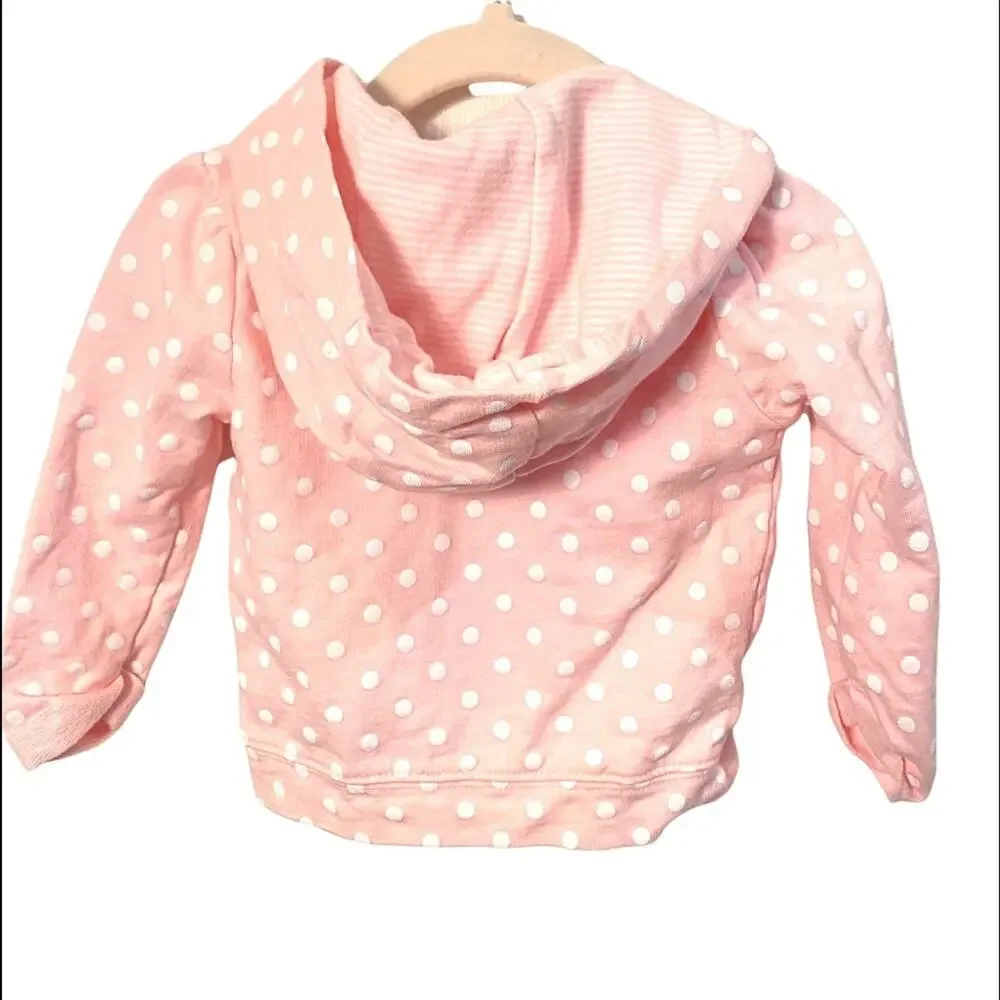 Little girls polka dot jacket 12m